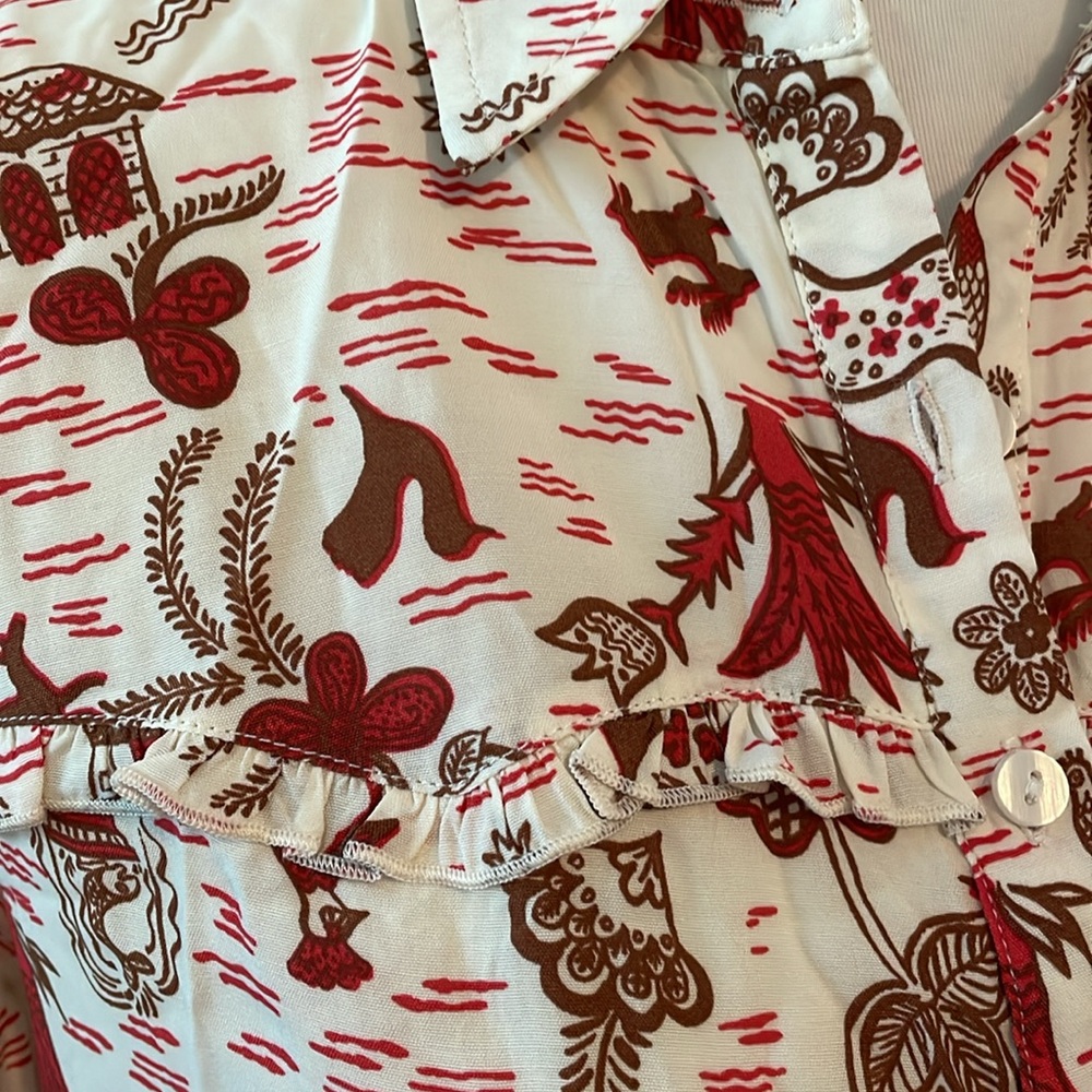 NWT Modcloth Western style shirt dress - Picture 3 of 11